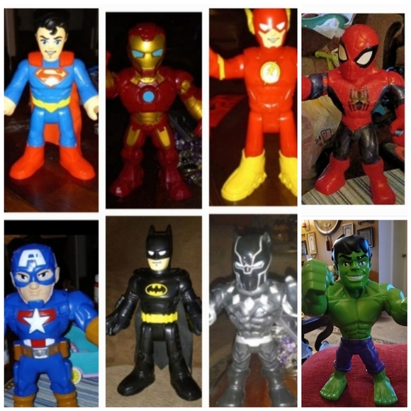 🟢 SUPERHERO 10" LOT - Picture 1 of 9